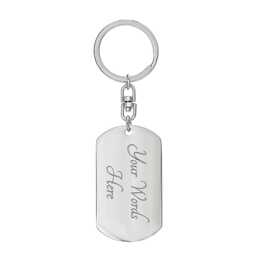 *To My Love: Keychain Gift for Wife, Girlfriend from Wife, Girlfriend