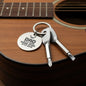 Gift for Dad – “Dad Is My Name, Fixing Is My Game” Engraved Screwdriver Keychain Set
