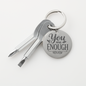 Gift for Boyfriend – “You Are Enough” Engraved Screwdriver Keychain Set
