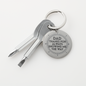 Gift for Dad – “Dad, Thanks for Always Showing Me the Way” Engraved Screwdriver Keychain Set