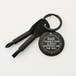 Gift for Dad – “Dad, Thanks for Always Showing Me the Way” Engraved Screwdriver Keychain Set