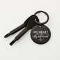 Gift for Friend – “My Heart Belongs to My Best Friend” Engraved Screwdriver Keychain Set