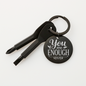 Gift for Boyfriend – “You Are Enough” Engraved Screwdriver Keychain Set
