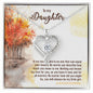 Gift for Daughter – “Always My Little Girl” Love You Always Necklace