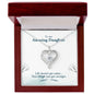 Gift for Daughter – “Your Wings Got Stronger” Love You Always Necklace