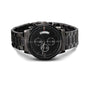 Gift for Him "Customizable Engraved the ultimate unique and luxury gift" Black Chronograph Watch
