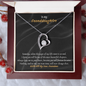 Gift for granddaughter "I know you will be one of the most..." Forever Love Necklace