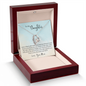 Gift for Daughter (from Mom) – “I Love You to the Moon and Back” Forever Love Necklace