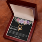Gift for Grandmother "For all the times that I forgot to say thank you..." Forever Love Necklace
