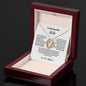 Gift for Wife – “You Complete Me in Ways I Never Thought Possible” Forever Love Necklace