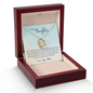 Gift for Daughter (from Mom) – “I Love You to the Moon and Back” Forever Love Necklace