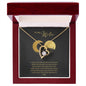Gift for Wife – “I Will Love You Until the End of Time” Forever Love Necklace