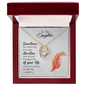 Gift for Daughter – “Take the Step” Forever Love Necklace