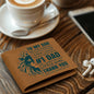 Gift for Dad – “Dad, Never Forget You Are the First Man I Ever Loved” Graphic Leather Wallet