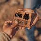 Gift for Dad – “Sometimes I Don’t Say Hi Dad…” Graphic Leather Wallet