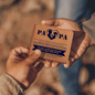 Gift for Dad – “So Much of Me Is Made From What I Learned From You…” Graphic Leather Wallet