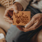 Gift for Dad – “Best Buckin' Dad” Graphic Leather Wallet