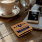Gift for Dad – “So Much of Me Is Made From What I Learned From You…” Graphic Leather Wallet