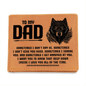 Gift for Dad – “Sometimes I Don’t Say Hi Dad…” Graphic Leather Wallet