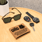 Gift for Dad – “Sometimes I Don’t Say Hi Dad…” Graphic Leather Wallet
