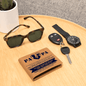 Gift for Dad – “So Much of Me Is Made From What I Learned From You…” Graphic Leather Wallet