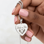 Gift for Her – “Ride or Die” Engraved Heart Necklace