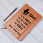 “To The World You Are a Dad, To Me You Are the World” Graphic Journal - Gift for Dad