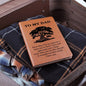 Gift for Dad – “To My Dad, I Hope Every Time You See This Journal…” Graphic Journal
