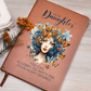 Gift for Daughter – “You Can Accomplish Anything” Graphic Leather Journal