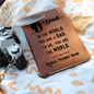 “To The World You Are a Dad, To Me You Are the World” Graphic Journal - Gift for Dad
