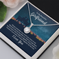 Gift for Girlfriend – “Forever Together Till the End” Eternal Hope Necklace