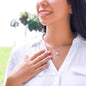 Gift for Love – “You are my happily ever after...” Eternal Hope Necklace