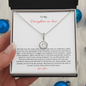 Gift for Daughter-in-Law "We Both Love the Same Man" Eternal Hope Necklace