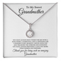 Gift for Grandmother "Thank you for being such an amazing Grandmother..." Eternal Hope Necklace