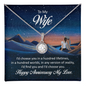 Gift for Wife – “I'd Choose You in Every Lifetime” Eternal Hope Necklace