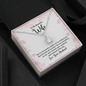 Gift for Wife – “You're the Beat of My Heart” Eternal Hope Necklace