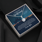 Gift for Girlfriend – “Forever Together Till the End” Eternal Hope Necklace