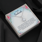 Gift for Soulmate – “I'd Find You Sooner and Love You Longer” Eternal Hope Necklace