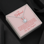 Gift for Girlfriend – “You're the Love of My Life” Eternal Hope Necklace