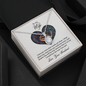 Gift for Wife – “I Love You More Than Words Can Show” Eternal Hope Necklace