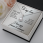 Gift for Love – “You are my happily ever after...” Eternal Hope Necklace