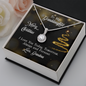 Gift for Granddaughter (from Grandma) – “I Love You Today, Tomorrow & Forever” Eternal Hope Necklace