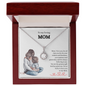 Gift for Mom "I'm so lucky to have you as my Mom..." Eternal Hope Necklace