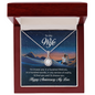 Gift for Wife – “I'd Choose You in Every Lifetime” Eternal Hope Necklace