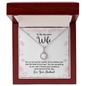 Gift for Wife – “You're the Beat of My Heart” Eternal Hope Necklace