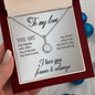 Gift for My Love | Eternal Hope Necklace with Message Card
