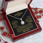 Gift for Daughter "Never forget that I love you..." Eternal Hope Necklace