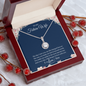 Gift for Girlfriend "The day I met you, my life changed forever.." Eternal Hope Necklace