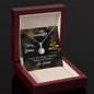 Gift for Granddaughter (from Grandma) – “I Love You Today, Tomorrow & Forever” Eternal Hope Necklace