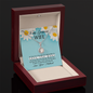 Gift for Wife – “I Love You to the Moon & Back” Eternal Hope Necklace